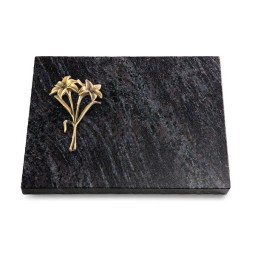 Grabtafel Orion Pure Lilie (Bronze)