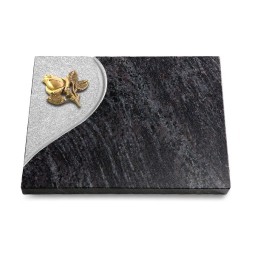 Grabtafel Orion Folio Rose 3 (Bronze)