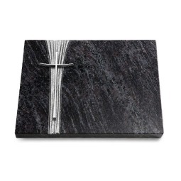 Grabtafel Orion Strikt Kreuz 2 (Alu)