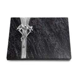 Grabtafel Orion Strikt Lilie (Alu)