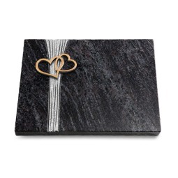 Grabtafel Orion Strikt Herzen (Bronze)