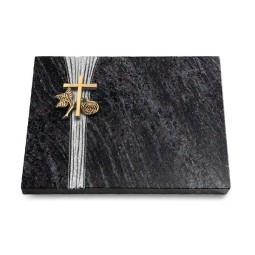 Grabtafel Orion Strikt Kreuz 1 (Bronze)