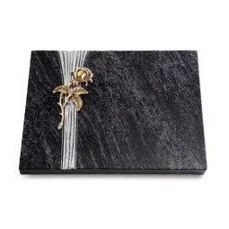 Grabtafel Orion Strikt Rose 2 (Bronze)