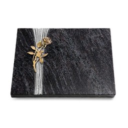 Grabtafel Orion Strikt Rose 6 (Bronze)