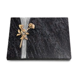 Grabtafel Orion Strikt Rose 10 (Bronze)