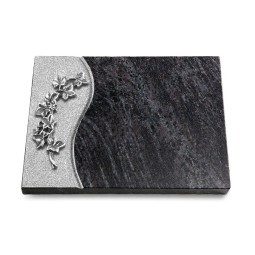 Grabtafel Orion Wave Efeu (Alu)