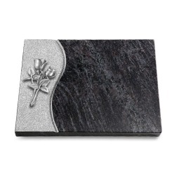 Grabtafel Orion Wave Rose 11 (Alu)