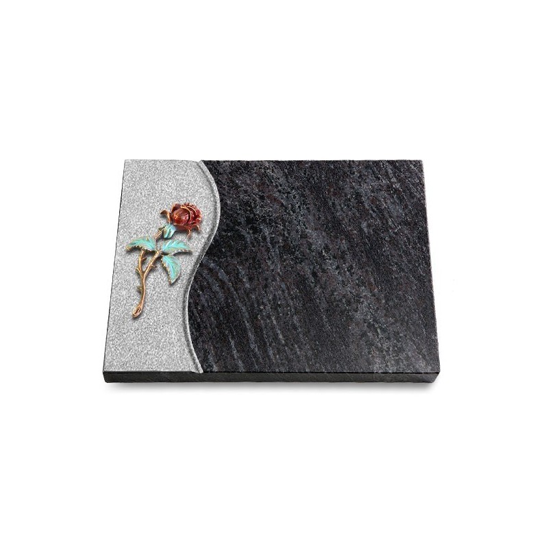 Grabtafel Orion Wave Rose 2 (Color)