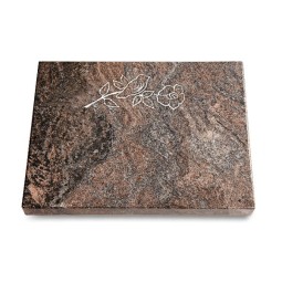 Grabtafel Paradiso Pure Rose 1