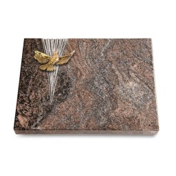 Grabtafel Paradiso Delta Taube (Bronze)