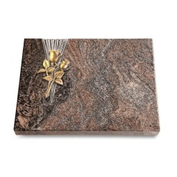 Grabtafel Paradiso Delta Rose 11 (Bronze)