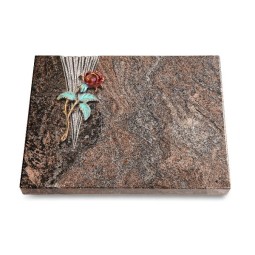 Grabtafel Paradiso Delta Rose 2 (Color)