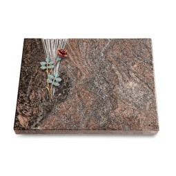 Grabtafel Paradiso Delta Rose 4 (Color)