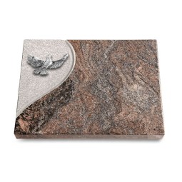 Grabtafel Paradiso Folio Taube (Alu)