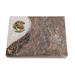 Grabtafel Paradiso Folio Baum 1 (Bronze)