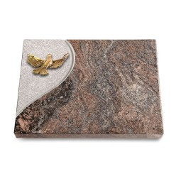 Grabtafel Paradiso Folio Taube (Bronze)