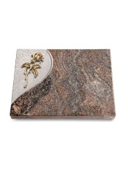 Grabtafel Paradiso Folio Rose 2 (Bronze)