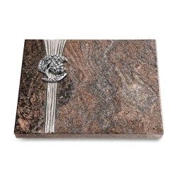 Grabtafel Paradiso Strikt Baum 1 (Alu)