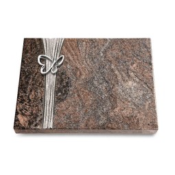 Grabtafel Paradiso Strikt Papillon (Alu)