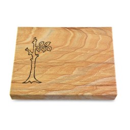 Grabtafel Rainbow Pure Baum 2