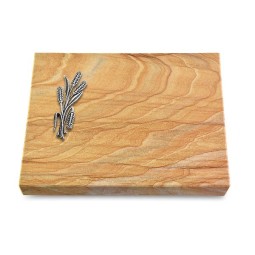 Grabtafel Rainbow Pure Ähren 1 (Alu)