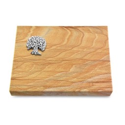 Grabtafel Rainbow Pure Baum 3 (Alu)