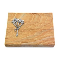 Grabtafel Rainbow Pure Lilie (Alu)