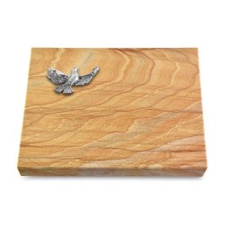 Grabtafel Rainbow Pure Taube (Alu)