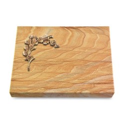 Grabtafel Rainbow Pure Gingozweig 2 (Bronze)