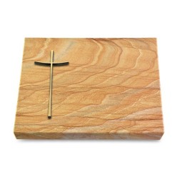 Grabtafel Rainbow Pure Kreuz 2 (Bronze)
