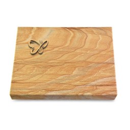 Grabtafel Rainbow Pure Papillon (Bronze)