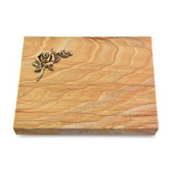 Grabtafel Rainbow Pure Rose 1 (Bronze)