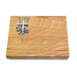 Grabtafel Rainbow Delta Kreuz 1 (Alu)