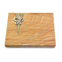 Grabtafel Rainbow Delta Papillon (Alu)