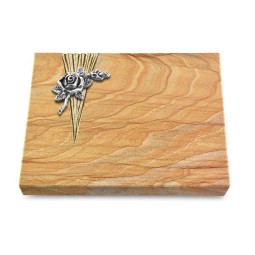 Grabtafel Rainbow Delta Rose 1 (Alu)