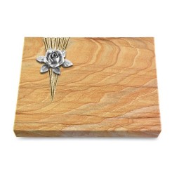 Grabtafel Rainbow Delta Rose 4 (Alu)