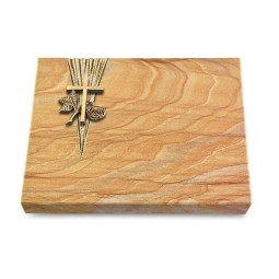 Grabtafel Rainbow Delta Kreuz 1 (Bronze)