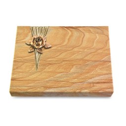 Grabtafel Rainbow Delta Rose 4 (Bronze)