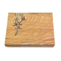 Grabtafel Rainbow Delta Rose 10 (Bronze)