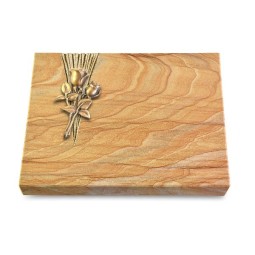 Grabtafel Rainbow Delta Rose 11 (Bronze)