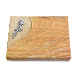 Grabtafel Rainbow Folio Rose 7 (Alu)