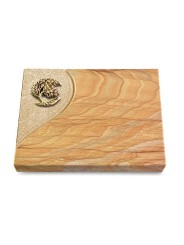 Grabtafel Rainbow Folio Baum 1 (Bronze)