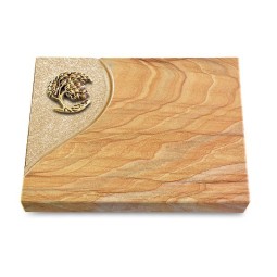 Grabtafel Rainbow Folio Baum 1 (Bronze)