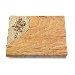 Grabtafel Rainbow Folio Rose 11 (Bronze)