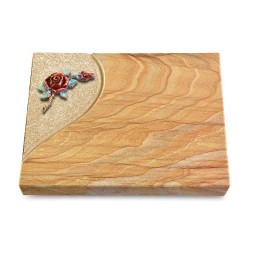 Grabtafel Rainbow Folio Rose 1 (Color)