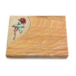 Grabtafel Rainbow Folio Rose 2 (Color)