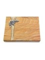 Grabtafel Rainbow Strikt Rose 1 (Alu)