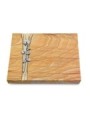 Grabtafel Rainbow Strikt Rose 12 (Alu)