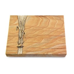 Grabtafel Rainbow Strikt Ähren 2 (Bronze)