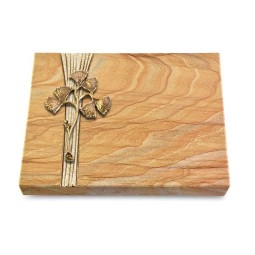 Grabtafel Rainbow Strikt Gingozweig 1 (Bronze)